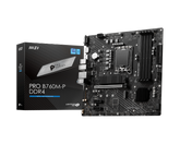 MSI PRO B760M-P LGA1700 | 4x DDR5 | 2x M.2 PCIe 4.0 | Micro ATX