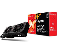 Tarjeta de Video Sapphire Pulse AMD Radeon RX 9060 XT Gaming | 16GB GDDR6 | RDNA 4 | PCIe 5.0 | Dual Fan