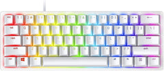 Teclado Gaming Razer Huntsman Mini Mercury 60% | Switch Optico Clicky | RGB Chroma | Blanco