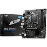 Motherboard MSI PRO B760M-E LGA 1700 2x DDR5 M.2 PCIe 4.0