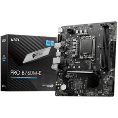 Motherboard MSI PRO B760M-E LGA 1700 2x DDR5 M.2 PCIe 4.0