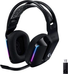 Headset Inalámbricos | LogitechG733 LIGHTSPEEDc| LIGHTSYNC RGB | Negro