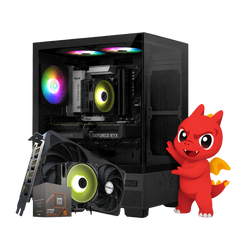 PC Gaming Smart Builds ID_R5_5060Ti | Ryzen 5 8600G | GeForce RTX 5060 Ti | 32GB DDR5 | 500GB SSD