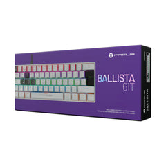 Teclado Cableado Primus BALLISTA61T | PKS-060W-S | Blanco