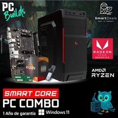 PC Smart CORE | Ryzen 7 5700G, Radeon Vega, RAM 16GB DDR4, M.2 500GB, 600W