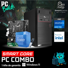 PC Smart CORE | Intel i5-12400, UHD 730, RAM 16GB DDR4, M.2 250GB, 600W
