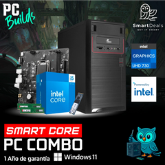 PC Smart CORE | Intel i5-14400, UHD 730, RAM 16GB DDR4, M.2 250GB, 600W