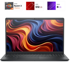 Laptop Dell 15 DC15255 Carbon Black
