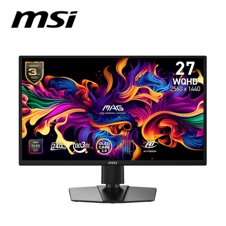 Monitor Gaming MSI MAG 272QP QD-OLED X24 de 27 pulgadas