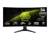 Monitor MSI MAG 346CQ | 34" | UWQHD 3440x1440 | 180Hz | Curvo