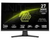 Monitor MSI MAG 275CQF E18 | 27" | QHD 2560x1440 | 180Hz | Curvo
