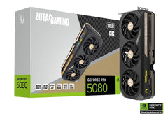 Tarjeta Gráfica ZOTAC GAMING | RTX 5080 SOLID OC | 16GB GDDR7 | PCIe 5.0