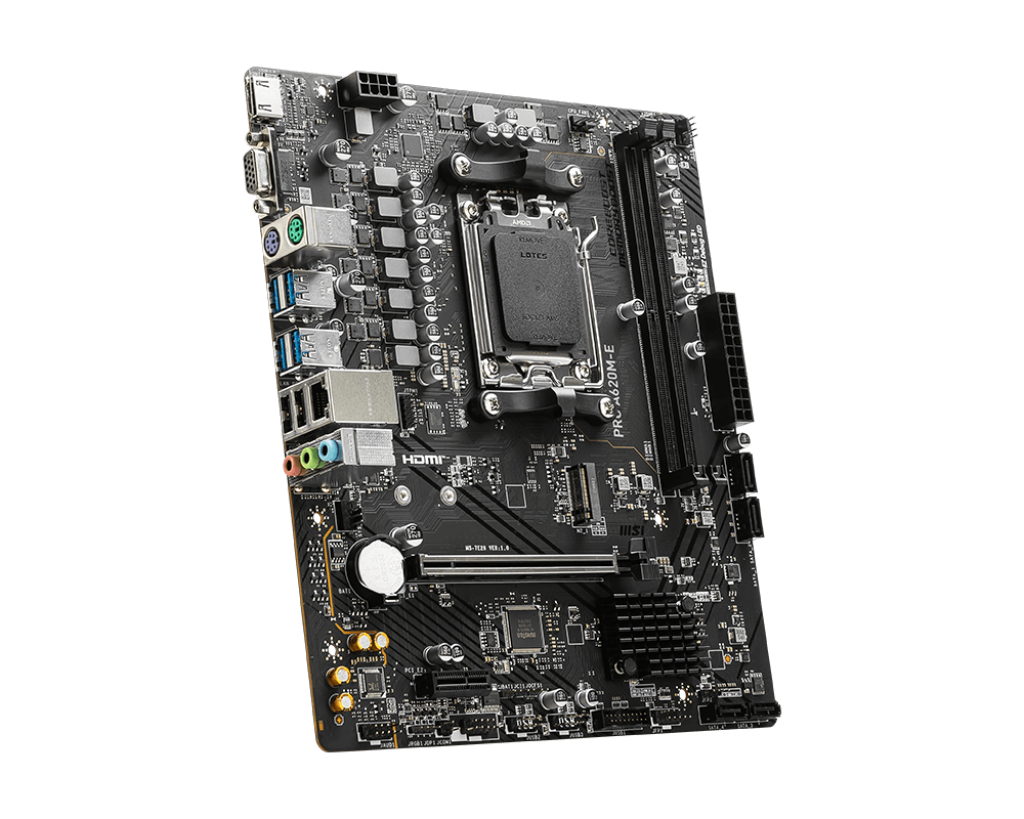 Mb MSI PRO A620M-E DDR5 / Socket AM5 / HDMI / 92Gb / USB 3.0 / M.2 / Mini-ATX