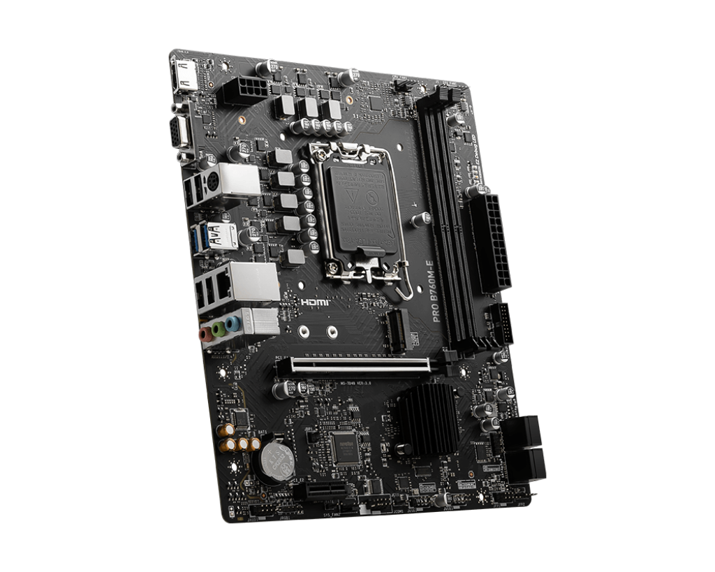 Motherboard MSI B760M-E Micro ATX | Socket 1700 | DDR5