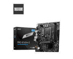 Motherboard MSI B760M-E Micro ATX | Socket 1700 | DDR5