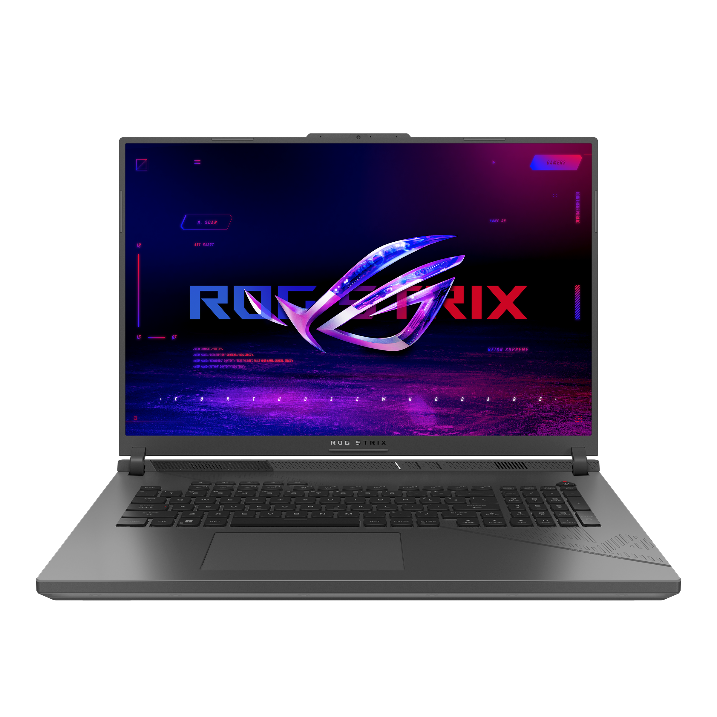 Laptop Gaming ASUS ROG Strix G18 G814JVR | Intel Core i9 14900HX 5.8GHz | RTX 4060 8GB | 32GB RAM DDR5 | 18" 2.5K 240Hz