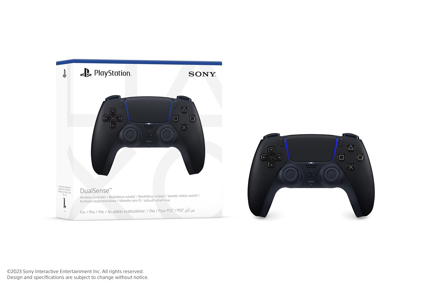 Control  Inalámbrico Sony DualSense PS5 - Negro