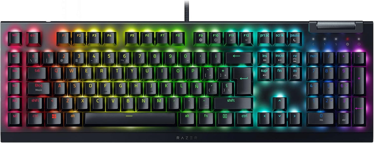 Teclado Mecanico Gaming Razer BlackWidow V4 X | Yellow Switch | RGB Chroma