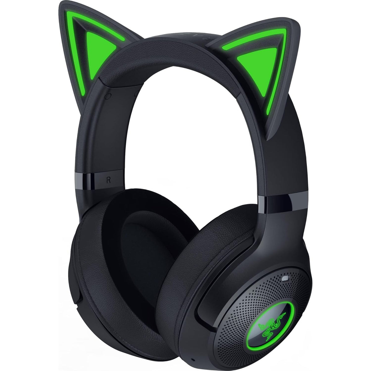 Audifono Gaming Razer Kraken Kitty V2 BT | Inalambrico Bluetooth | Orejas de Gatito RGB | Negro