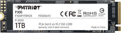 Disco SSD Patriot P300 M.2 PCIe Gen 3 x4 de 1TB