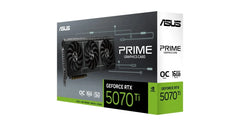 Tarjeta de Video Asus Prime GeForce RTX 5070 Ti OC | 16GB GDDR7 | Blackwell | PCIe 5.0 | Triple Fan | SFF Ready