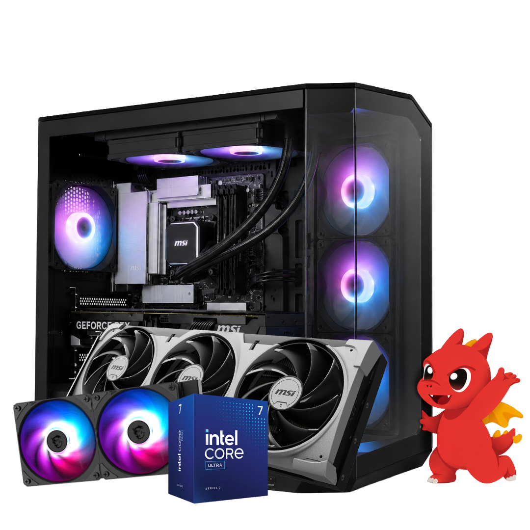 PC Gaming Smart Builds ID_U7_5070 | Intel Core Ultra 7 265F | GeForce RTX 5070 | 32GB DDR5 | 1TB SSD