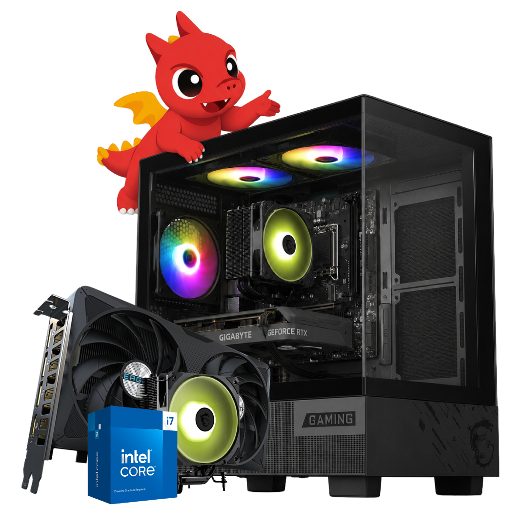 PC Gaming Smart Builds ID_i7_5060Ti | Intel Core i7-12700 | GeForce RTX 5060 Ti | 32GB RAM | 500GB SSD