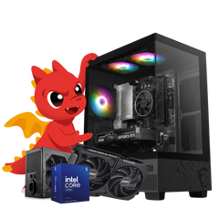 PC Gaming Smart Builds ID_U5_5060 | Intel Core Ultra 5 225 | GeForce RTX 5060 | 16GB DDR5 | 500GB SSD