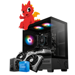 PC Gaming Smart Builds ID_i5_5050 | Intel Core i5-14400F | GeForce RTX 5050 | 16GB RAM | 500GB SSD
