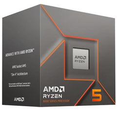 Procesador AMD Ryzen 5 8400F | 6 Núcleos / 12 Hilos | hasta 4.7GHz | 16MB Caché L3 | Zen 4 | Socket AM5 | 65W | Incluye Cooler