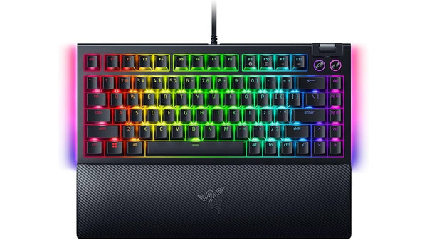 Teclado Mecánico Razer BlackWidow V4 75% | Orange Switch | Hot-Swappable | Negro