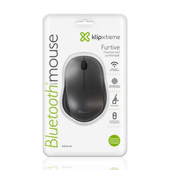 Mouse Inalámbrico KlipXtreme Furtive KMB-001GR | Bluetooth | 1600 DPI |