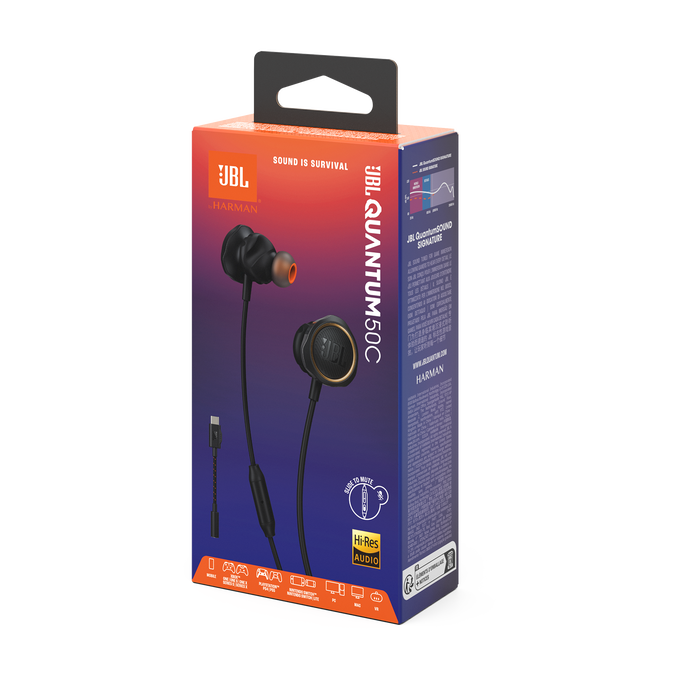 Audífonos Gaming JBL Quantum 50C | USB-C | JBL QuantumSOUND | Micrófono Integrado