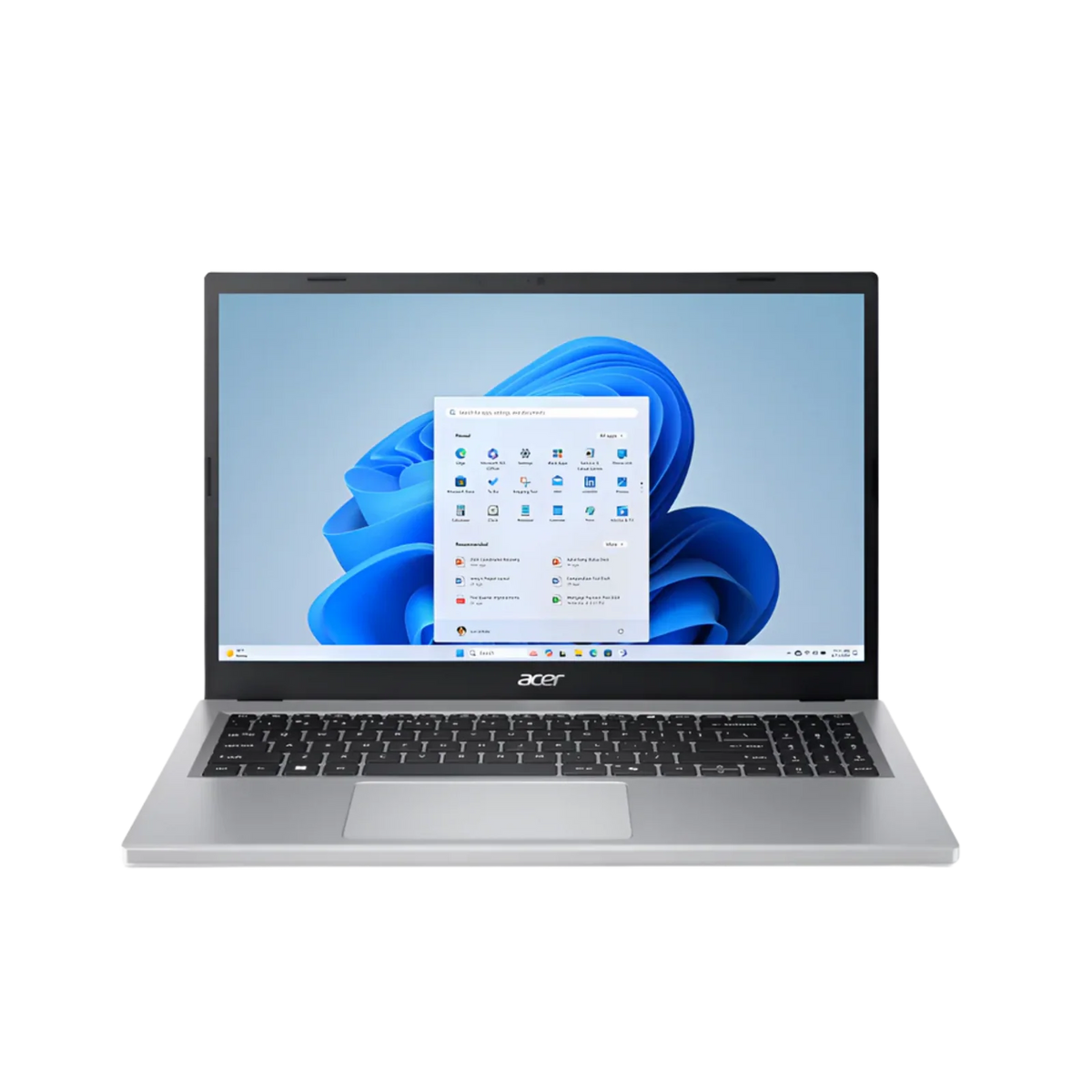Acer Aspire Go 15 | AMD Ryzen 5 7520U | 8GB LPDDR5 | 512GB NVMe SSD | 15.6" FHD Touch | Pure Silver
