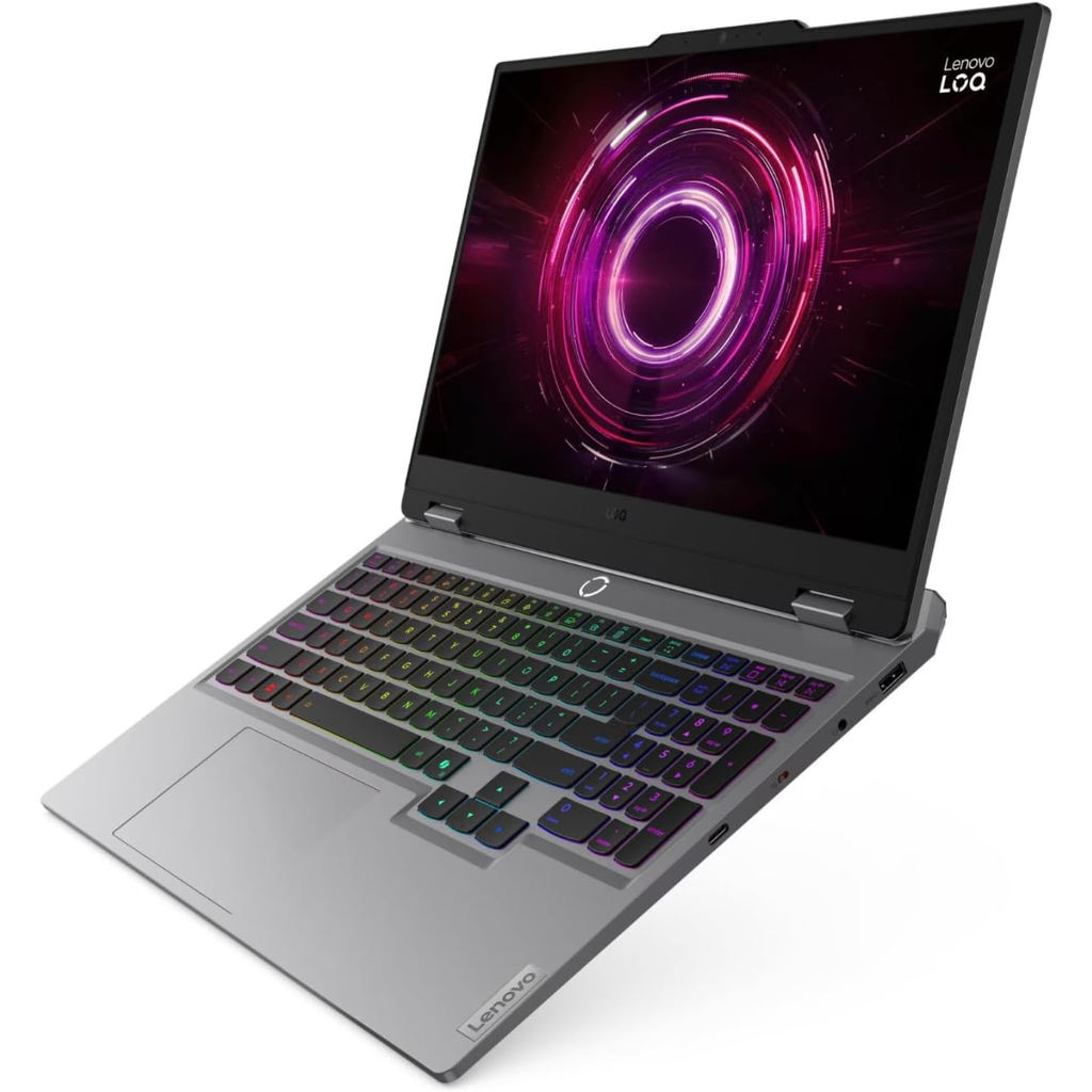 Laptop Gaming Lenovo LOQ 15AHP10 | AMD Ryzen 7 250 | RTX 5060 8GB | 16GB DDR5 | 512GB SSD | 15.6" FHD 144Hz | Luna Grey