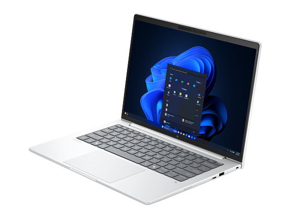 Laptop HP EliteBook 8 G1i | Intel Core Ultra 7 255U | Intel Graphics | 16GB RAM | 256GB SSD | 14″ WUXGA | Plata