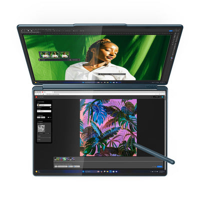Lenovo Yoga Book 9i Gen 9 | Intel Core Ultra 7 155U | 16 GB LPDDR5X | 1 TB SSD | Dual OLED 13.3″ 2.8K Touch | Windows 11
