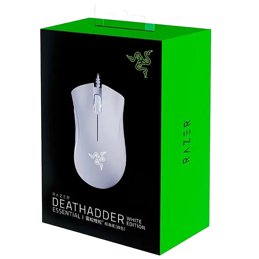 Mouse Gaming Razer DeathAdder Essential Blanco