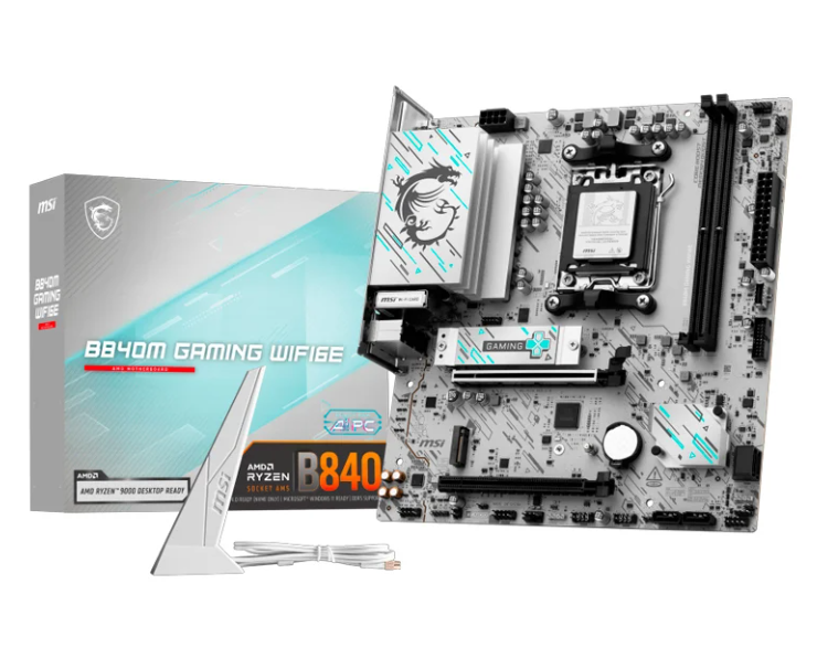 Motherboard MSI B840M Gaming WIFI6E | AM5 | AMD B840 | DDR5 | Micro ATX