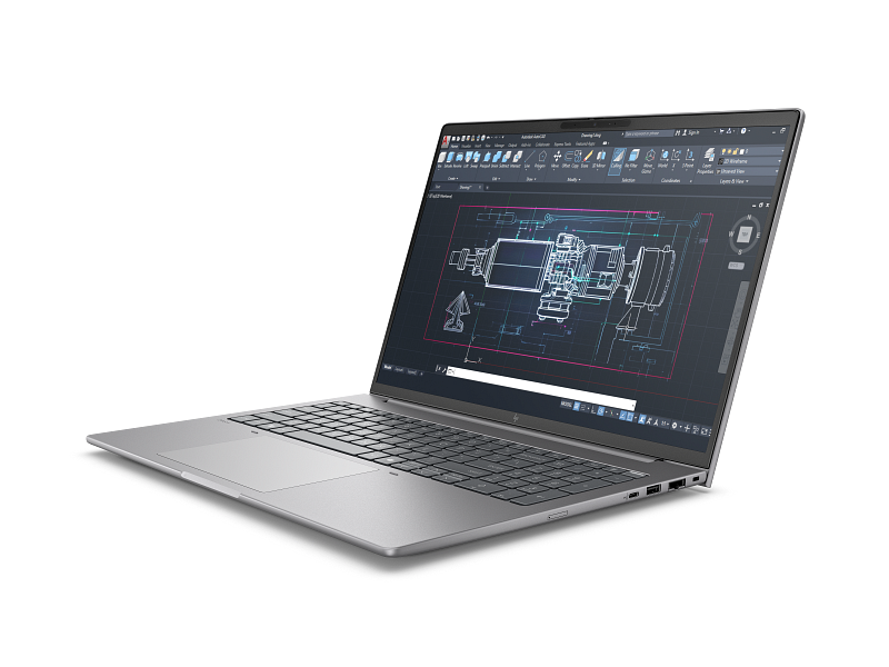 Laptop HP ZBook 8 G1i 16  | Intel Core Ultra 7 255H | RTX 500 Ada |  32GB DDR5 |  1TB | Windows 11 Pro