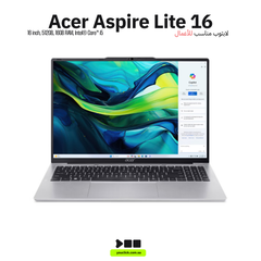 Laptop Acer Aspire Lite 16 AL16-52P | Intel Core i5-1334U | 16GB DDR5 | 512GB SSD | 16" WUXGA | Windows 11 Home | Plata