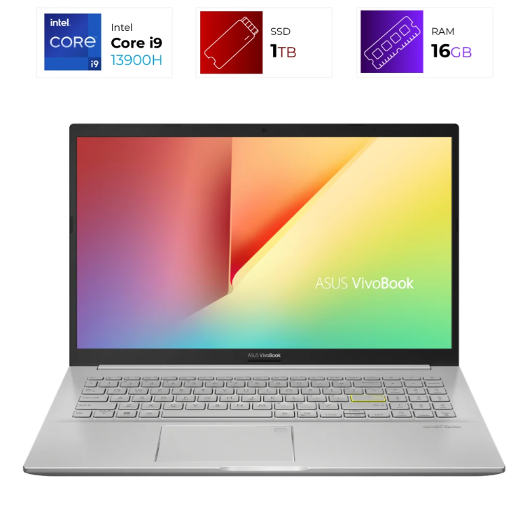 Laptop ASUS Vivobook 16 F1605VA Cool Silver