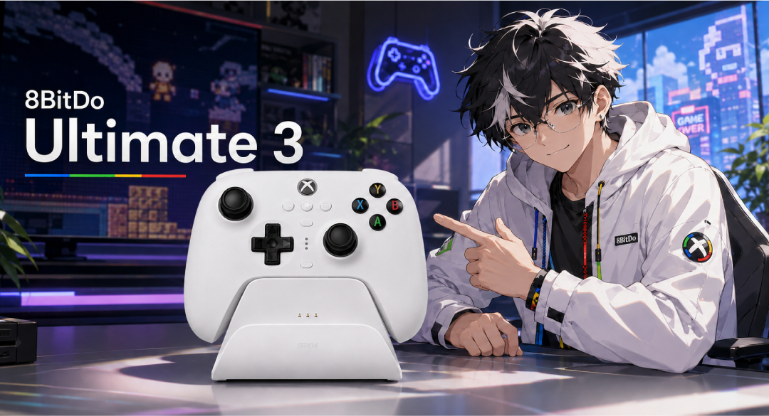 Control 8BitDo Ultimate 3