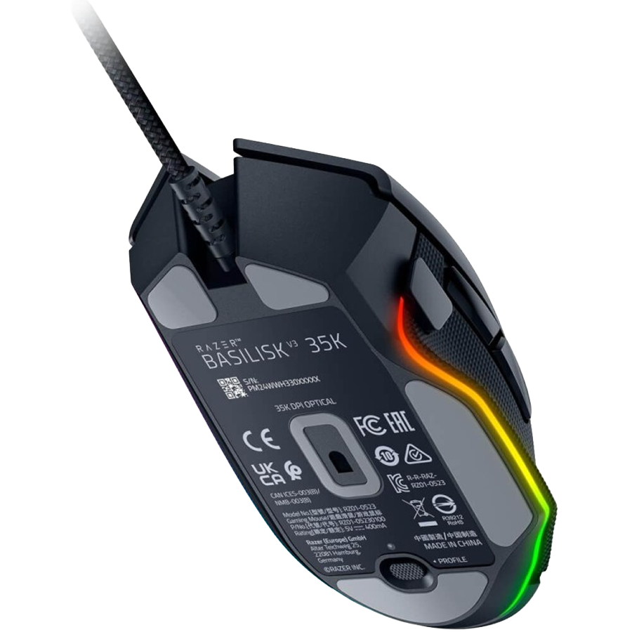 Mouse Gaming Razer Basilisk V3 35K |  RGB Chroma | USB
