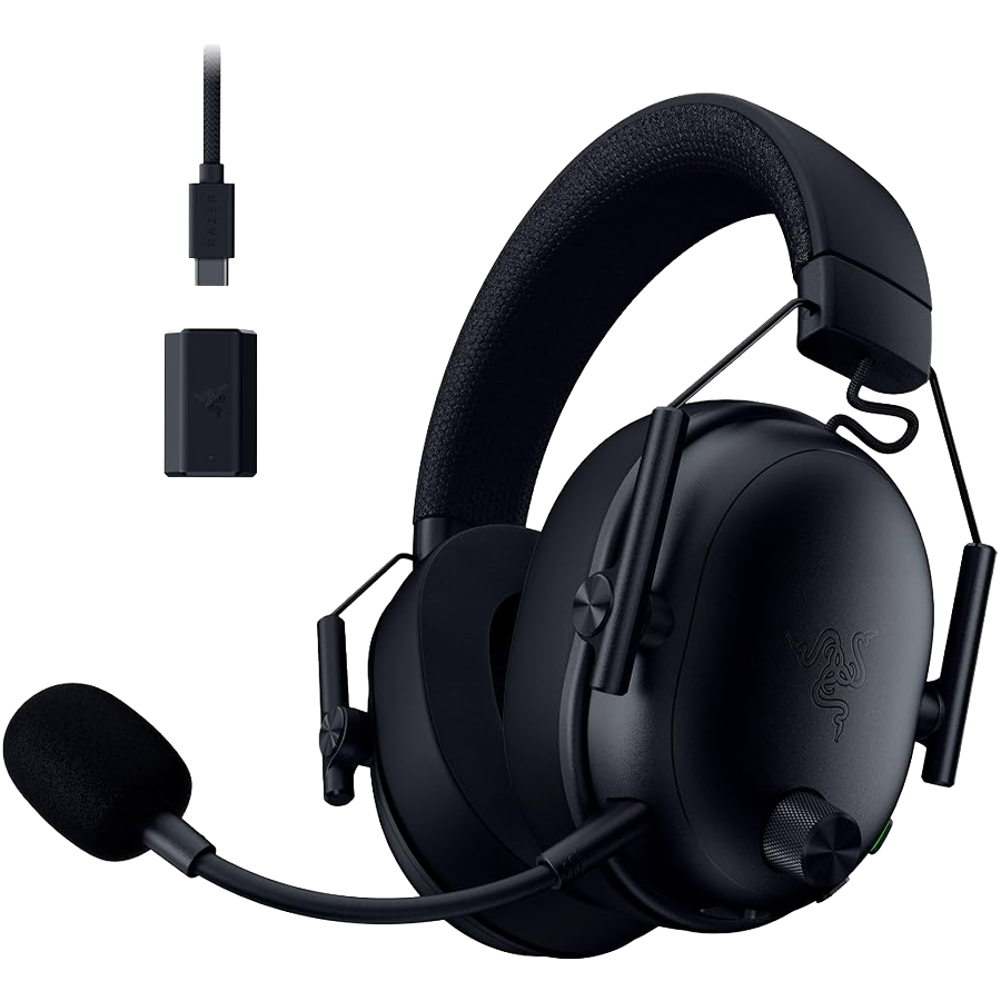 Headset Gaming Razer BlackShark V3 X HyperSpeed | Wireless 2.4GHz + Bluetooth | 7.1 Surround