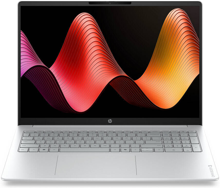 Laptop HP OmniBook 3 16" 2K Touch IPS AMD Ryzen 5 340 AMD Radeon 610M 16GB RAM 256GB SSD Glacier