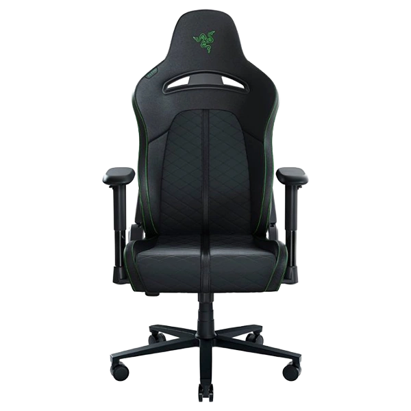 Silla Gaming Razer Enki X | Soporte Lumbar Integrado | Reclinación 152° | Negro/Verde