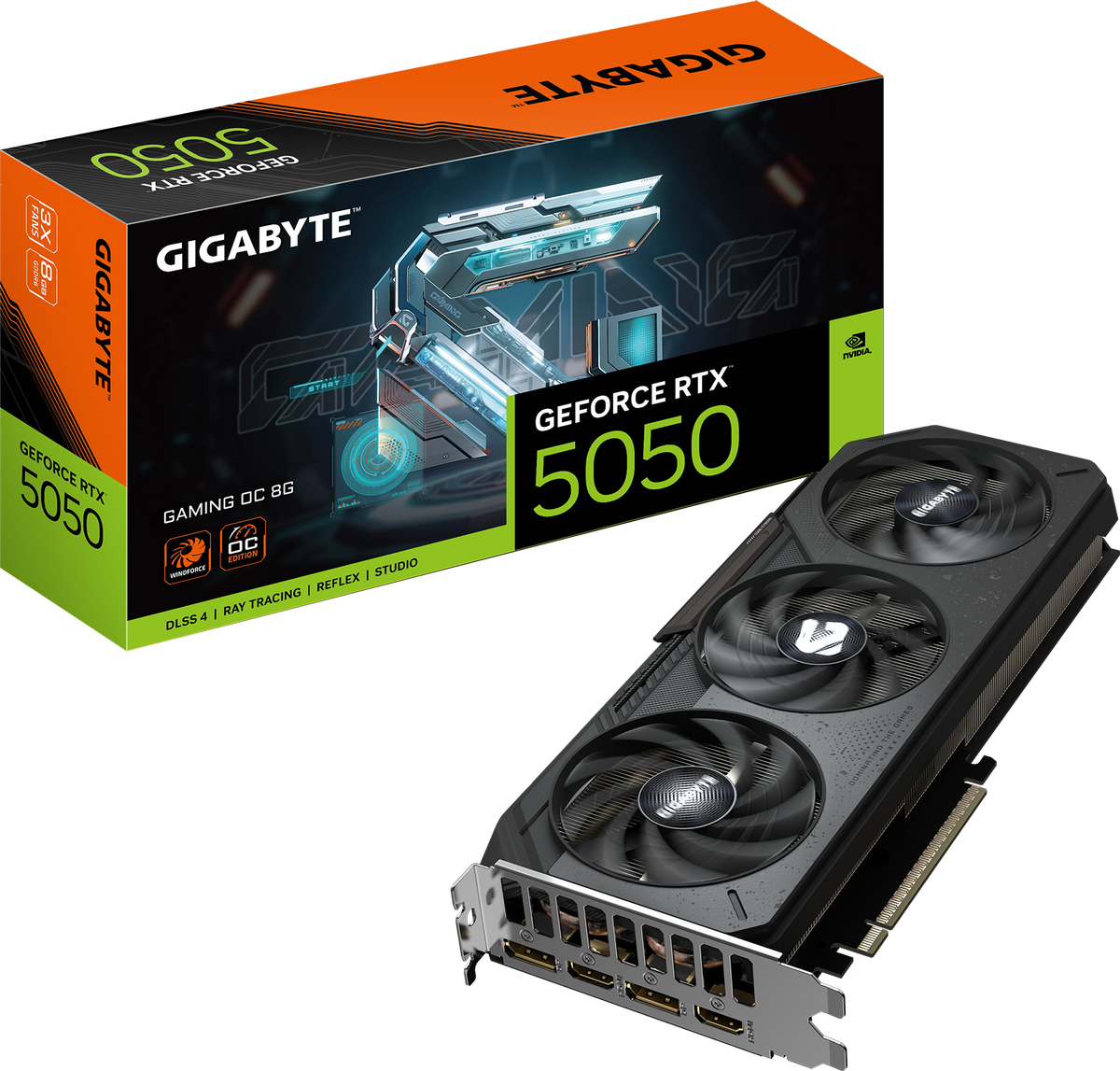 Gigabyte GeForce RTX 5050 Gaming OC 8GB