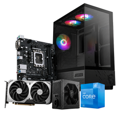 PC Gaming Smart Builds ID_i5_5050 | Intel Core i5-14400F | GeForce RTX 5050 | 16GB RAM | 500GB SSD