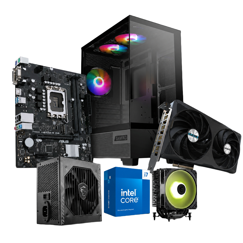 PC Gaming Smart Builds ID_i7_5060Ti | Intel Core i7-12700 | GeForce RTX 5060 Ti | 32GB RAM | 500GB SSD